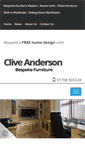 Mobile Screenshot of cliveandersonfurniture.co.uk